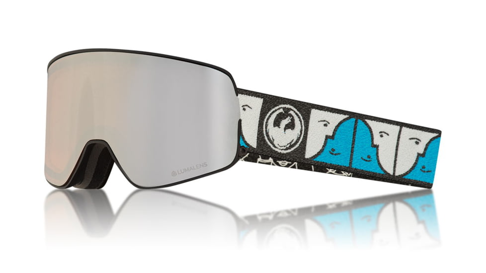 Dragon NFX2 Goggles, Forest Bailey Signature/LL Silver Ion, with Bonus LumaLens Dark Smoke, One Size 286056030346