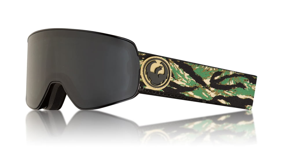 Dragon NFX2 Goggles, Hunter/Dark Smoke, with Bonus LumaLens Flash Blue/Rose, One Size 286046030330