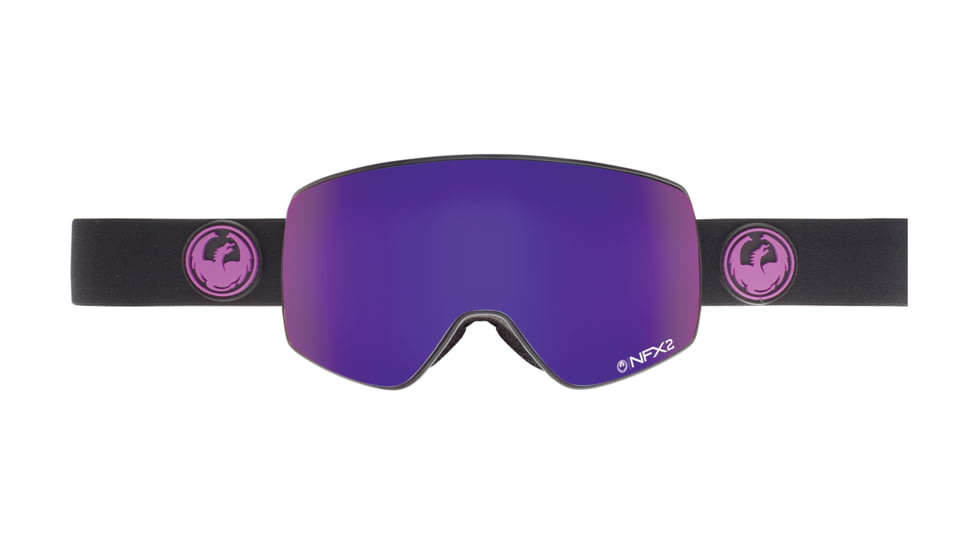 Dragon NFX2 Goggles-Jet-Purple Ionized
