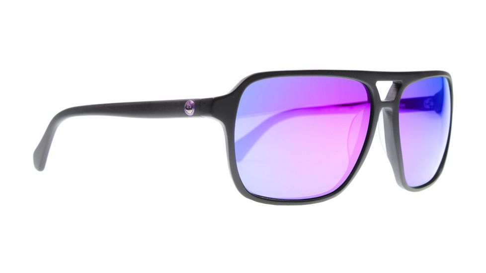 Dragon Passport Sunglasses-Onyx-Purple Ion