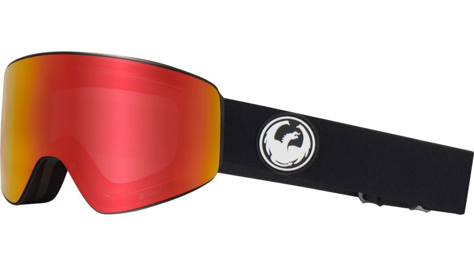 Dragon PXV Goggles, Black/Lumalens Red Ion, 382806534002