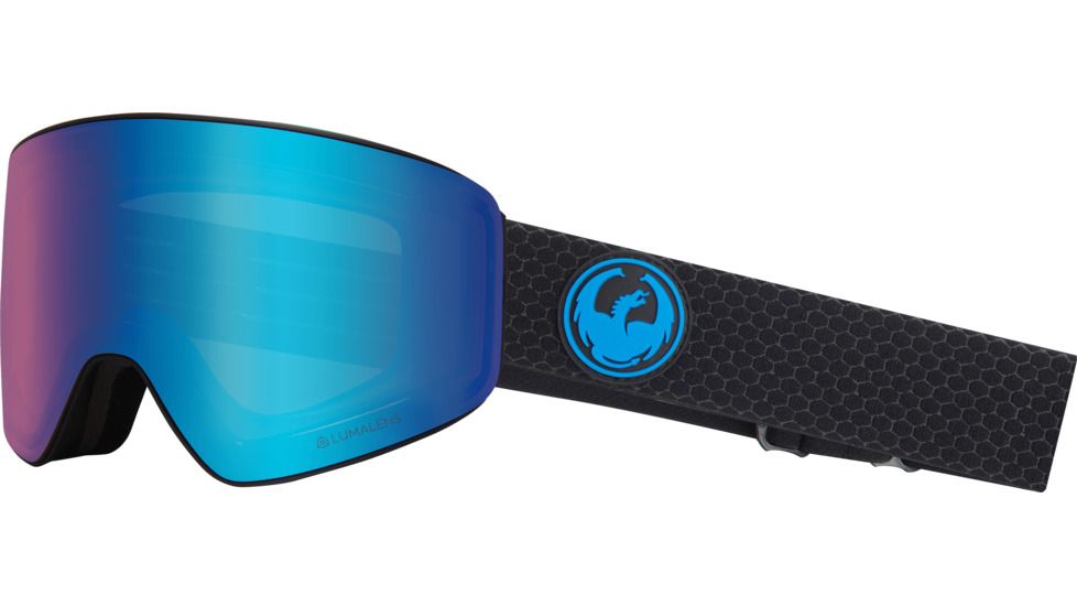 Dragon PXV Goggles, Split/Lumalens Blue Ion, 382806534003