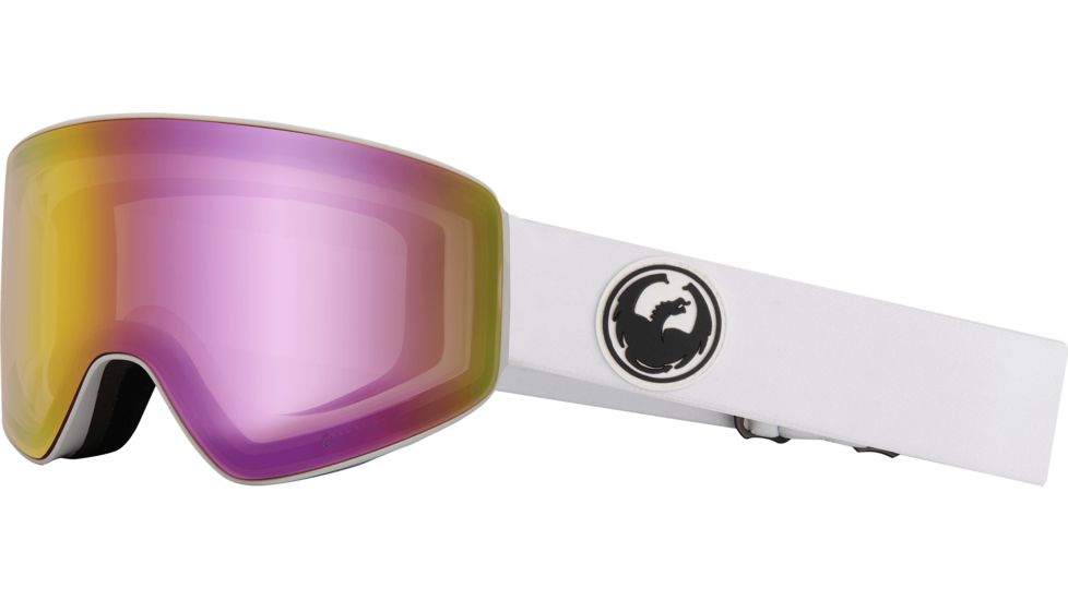 Dragon PXV Goggles, White/Lumalens Pink Ion, 382806534101