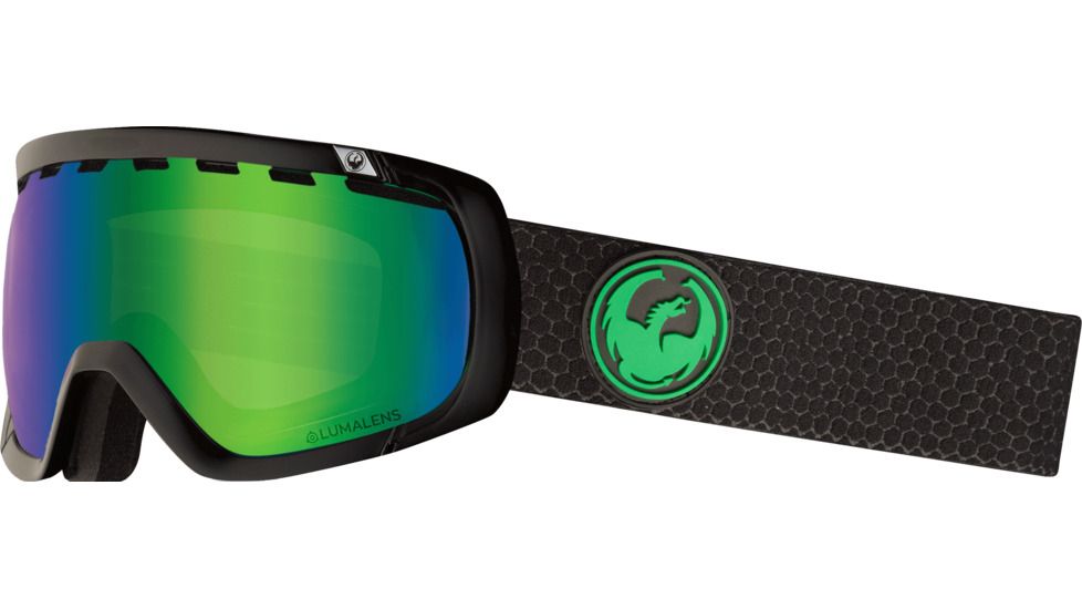 Dragon ROGUE Goggles, Split/Lumalens Green Ion, 228756025333