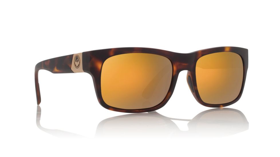 Dragon Tailback Sunglasses - Men's, Matte Tortoise/Gold 29393-5518213