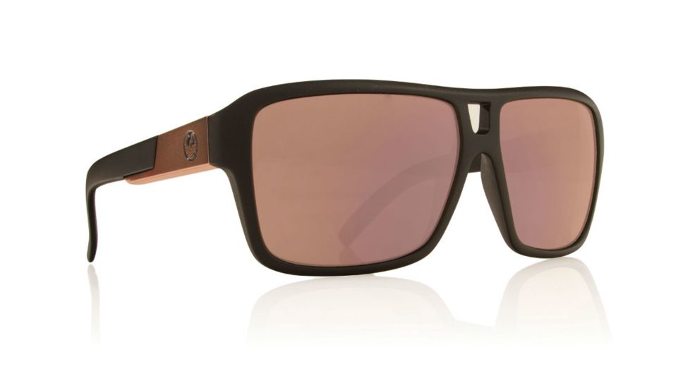 Dragon The Jam Sunglasses-Matte Black-Rose Gold Ion