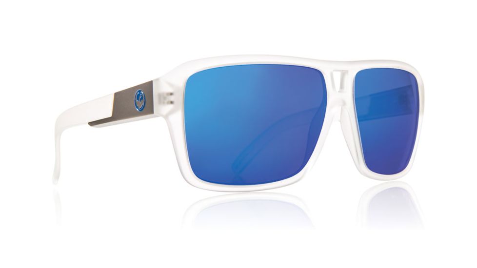 Dragon The Jam Sunglasses-Matte Clear-Blue
