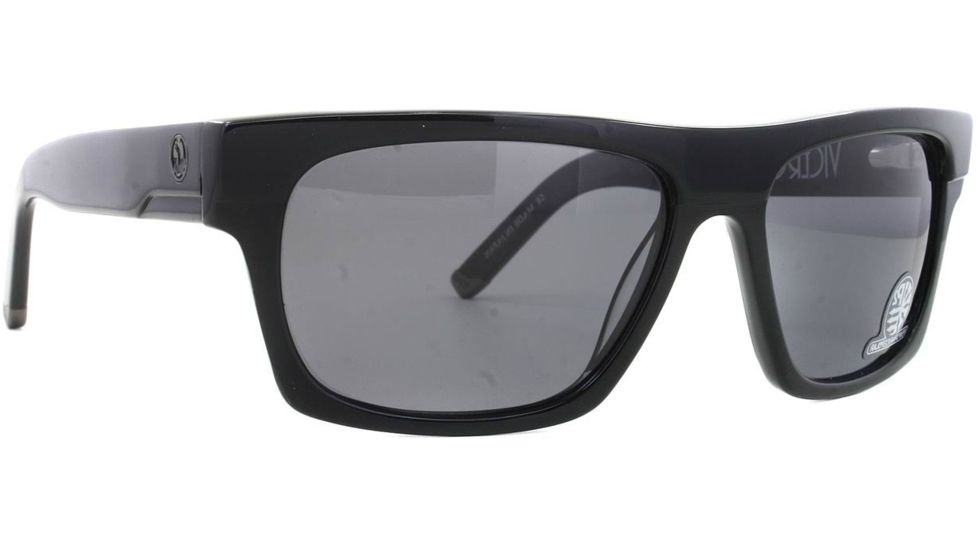 Dragon Viceroy Sunglasses-Jet/Grey Polarized