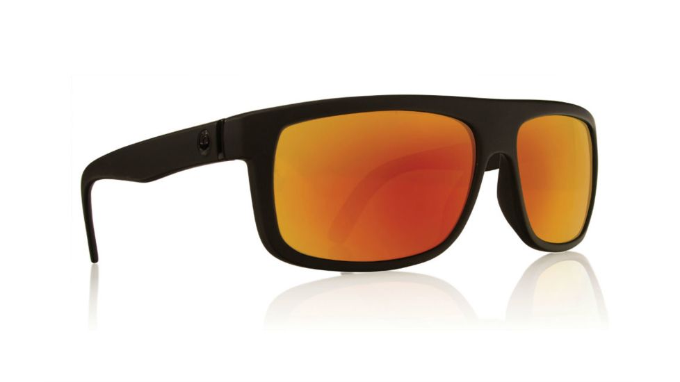 Dragon Wormser Sunglasses-Matte Black-Red Ionized