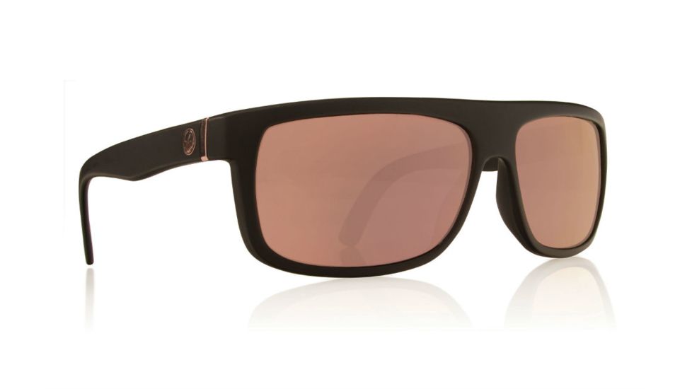 Dragon Wormser Sunglasses-Matte Black-Rose Gold