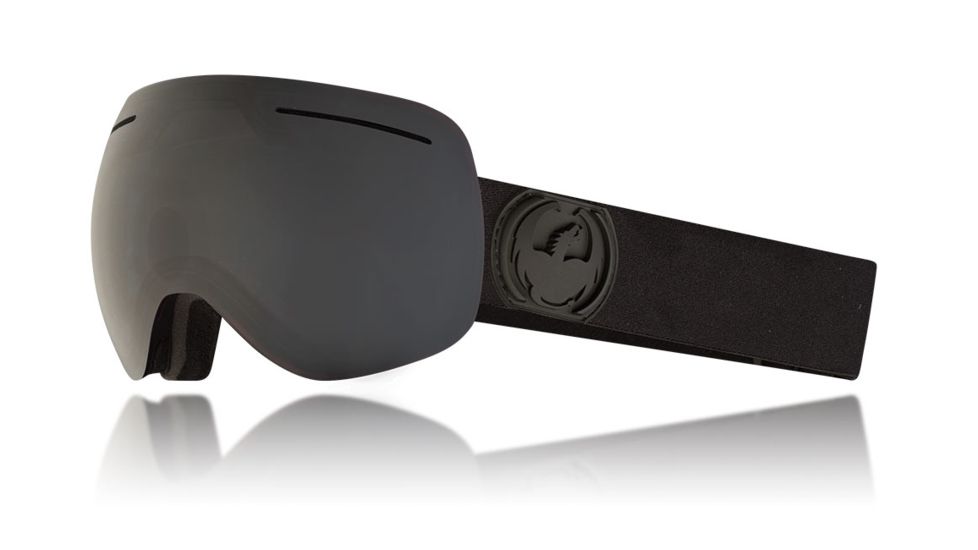 Dragon X1 Goggles, Knight Rider/Dark Smoke, with Bonus LumaLens Flash Blue/Rose, One Size 285997528331