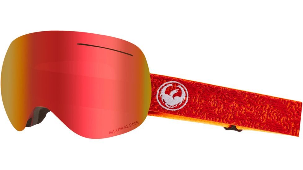 Dragon X1 Goggles, Maze/Lumalens Red Ion, 286007528700