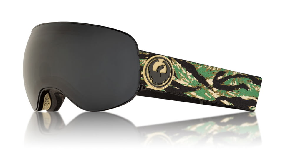 Dragon X2 Goggles, Hunter/Dark Smoke, with Bonus LumaLens Flash Blue/Rose, One Size 286307728330