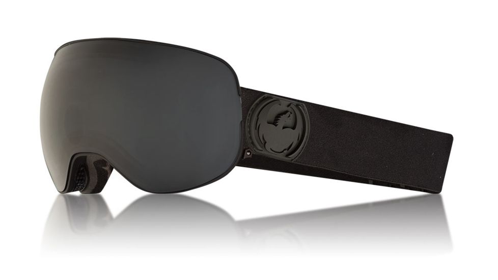 Dragon X2 Goggles, Knight Rider/Dark Smoke, with Bonus LumaLens Flash Blue/Rose, One Size 286307728331