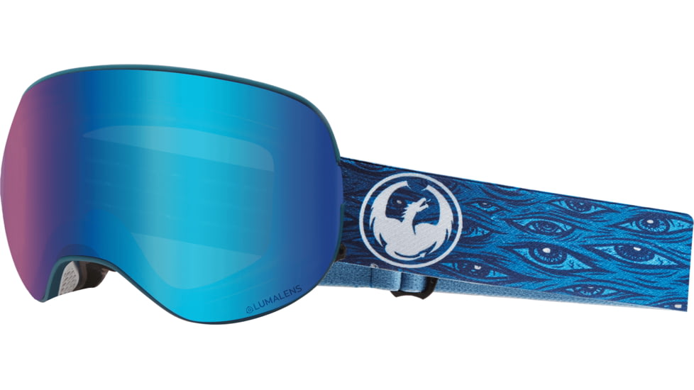 Dragon X2 Goggles, Midnight/Lumalens Blue Ion, 286317728601