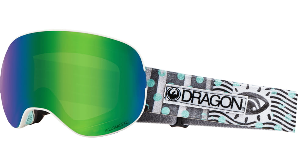 Dragon X2 Goggles, Newwave/Lumalens Green Ion, 286317728800