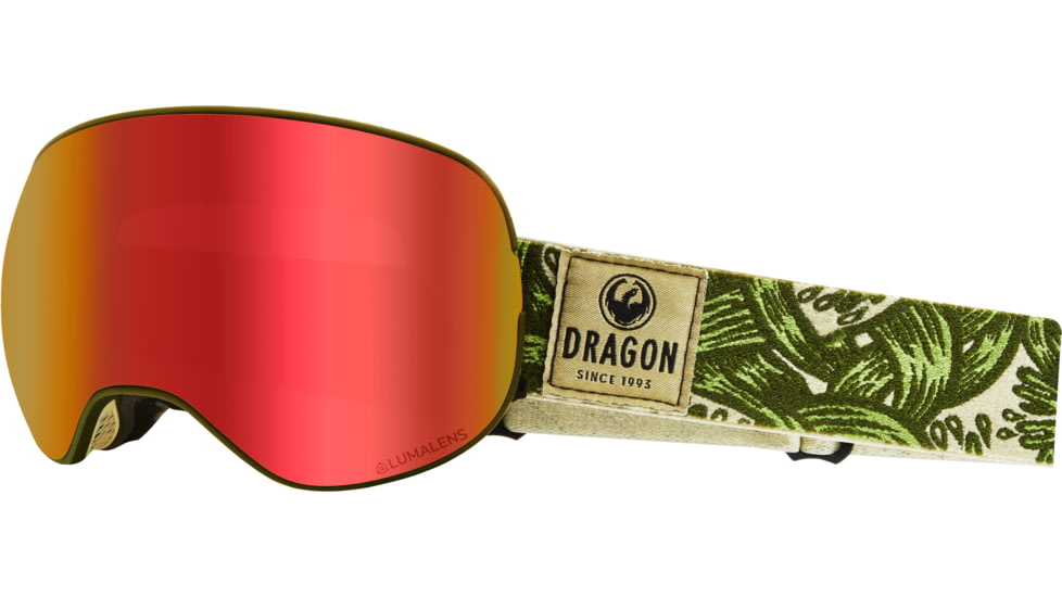 Dragon X2 Goggles, Plex/Lumalens Red Ion, 286317728801