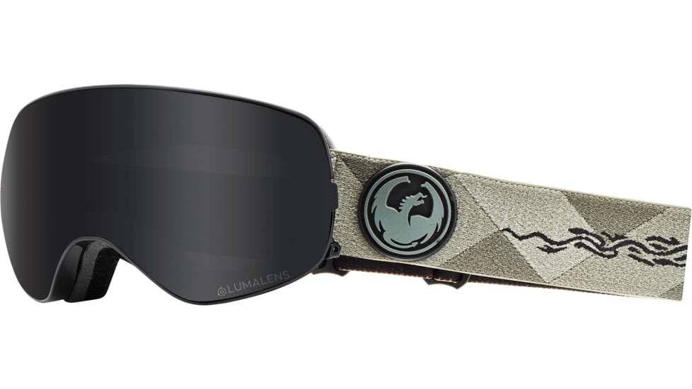 Dragon X2S Goggles, Ggisig/Dark Smoke, 307867230200