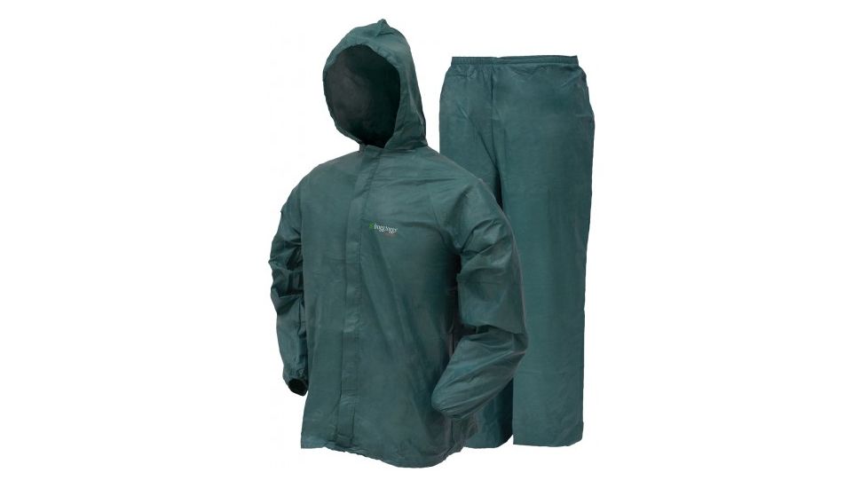 Driducks Frogg Togg Rain Suit Green-lg UL12104-09 LG