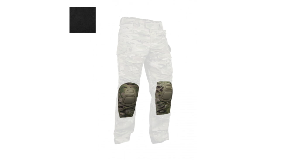 DRIFIRE / Crye Precision Field Pant Knee Pads, Pair, Black, DF2-CR-550FP-KNEEPAD