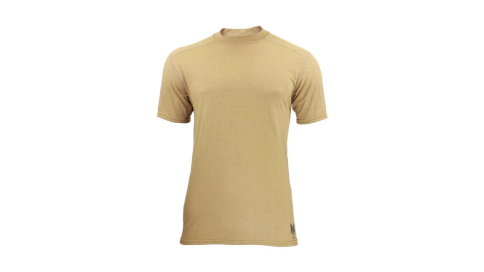 DRIFIRE FR-L1 Athletic Short Sleeve Tee, 3 Pack, Coyote Brown, Large, DF4-303TS-3PK-CB-LG