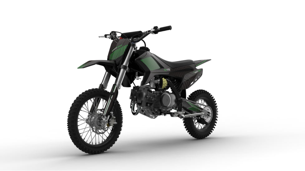 Drift Hero 110cc Gas Dirt Bikes, DH1024