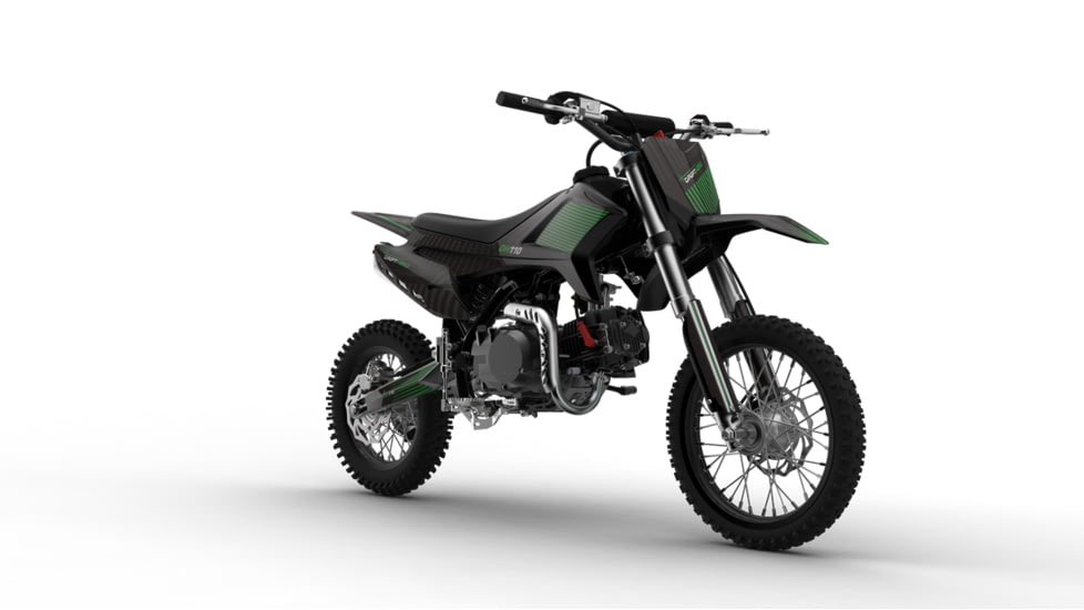 Drift Hero 110cc Gas Dirt Bikes, DH1024