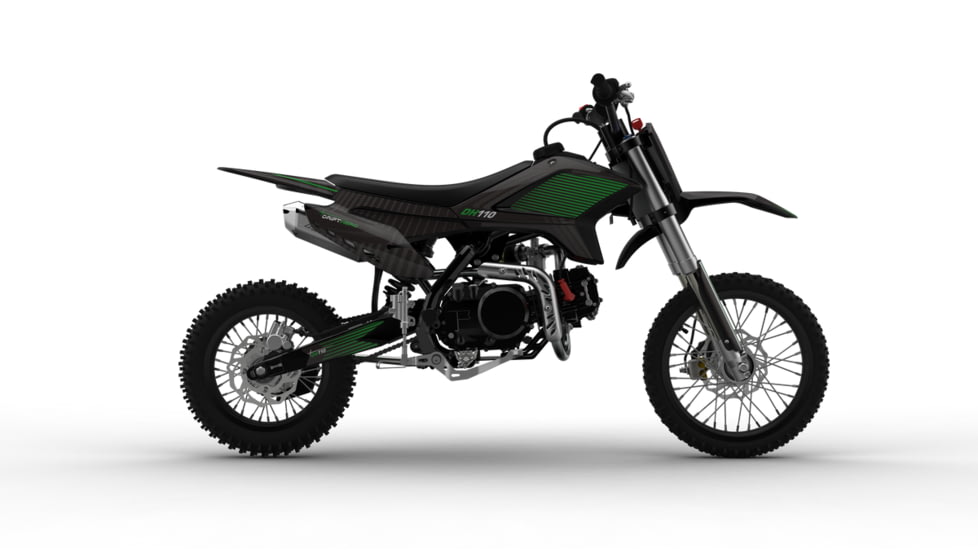 Drift Hero 110cc Gas Dirt Bikes, DH1024