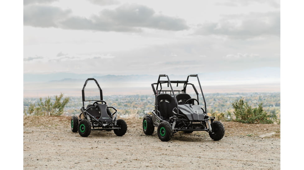 Drift Hero 2 Seat Gas Go Kart, Black, 674447in, DH1002