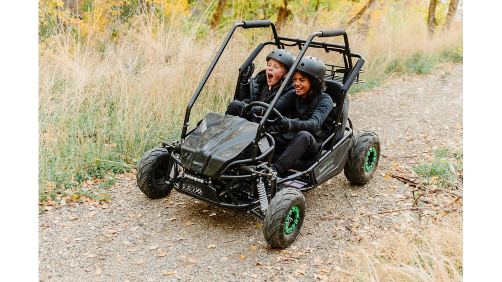 Drift Hero 2 Seat Gas Go Kart, Black, 674447in, DH1002