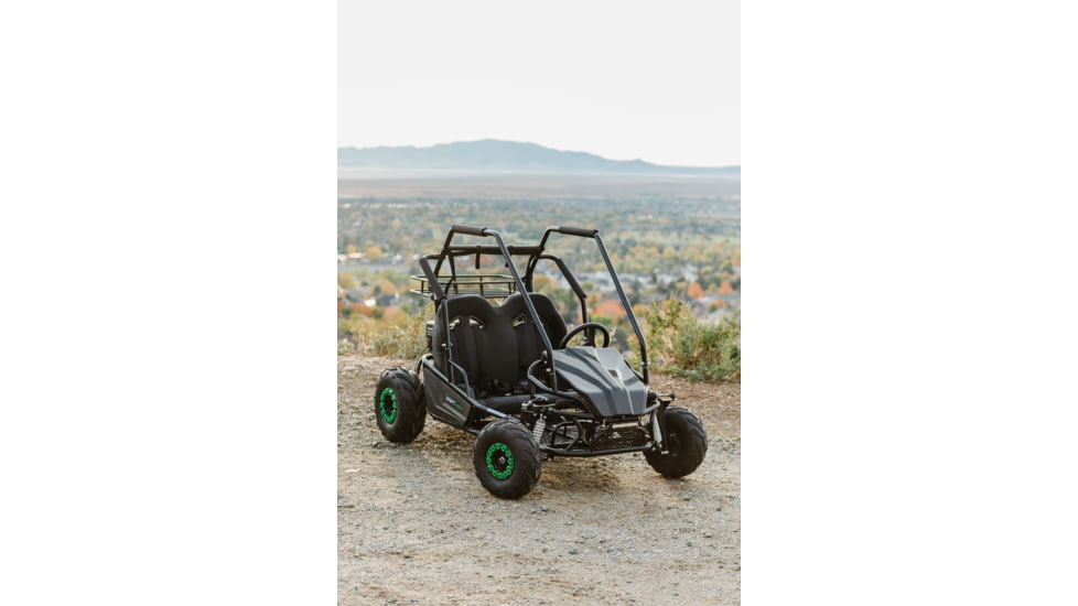 Drift Hero 2 Seat Gas Go Kart, Black, 674447in, DH1002