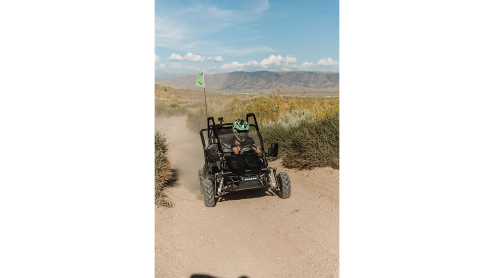 Drift Hero 2 Seat Gas Go Kart, Black, 674447in, DH1002