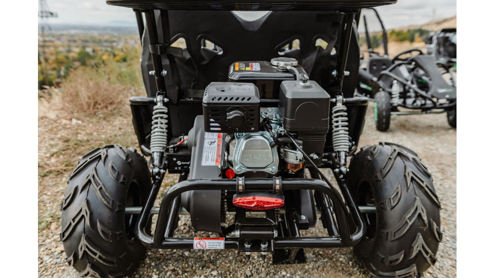 Drift Hero 2 Seat Gas Go Kart, Black, 674447in, DH1002