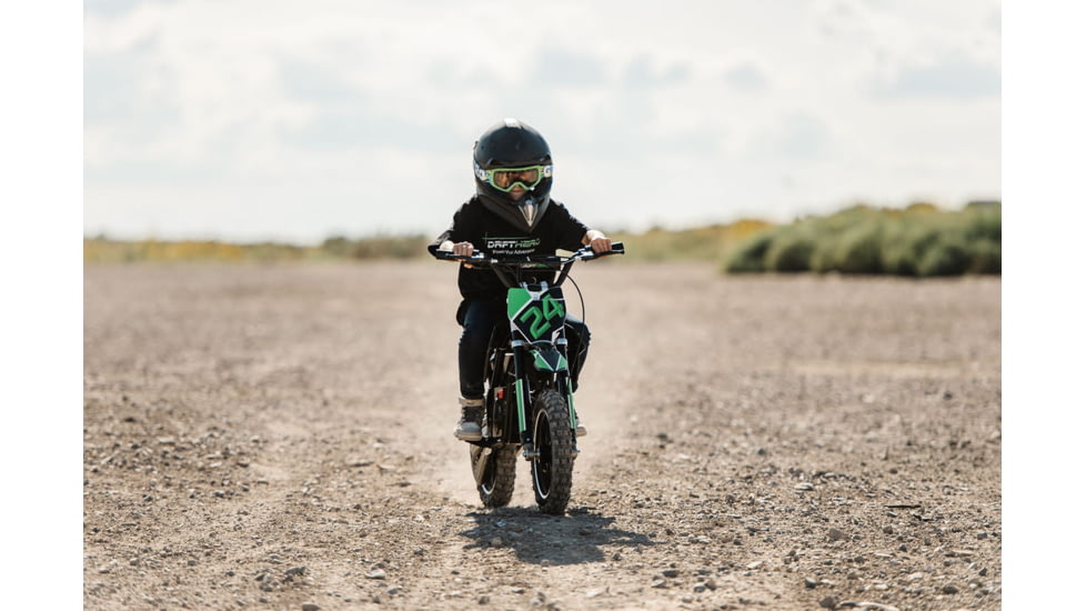 Drift Hero 500W Electric Dirt Bike, Black, 492231.5in, DH1006