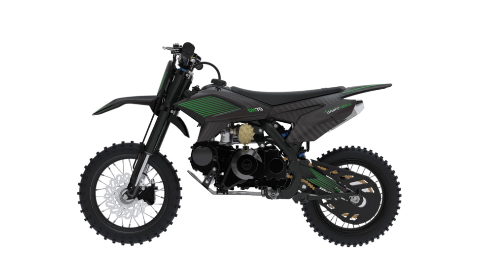Drift Hero 70cc Gas Dirt Bikes, DH1023