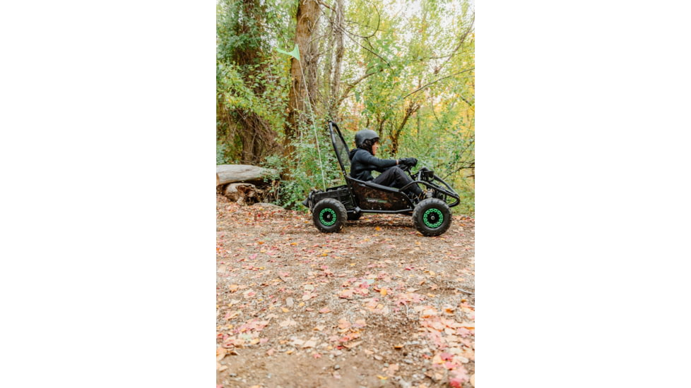 Drift Hero Single Seat Electric Go Kart, Black, 57.53342.5in, DH1001