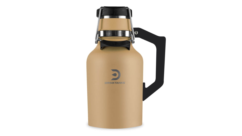 DrinkTanks 32oz Insulated Growler 2.0, Dune, G-2.0-32-DUN