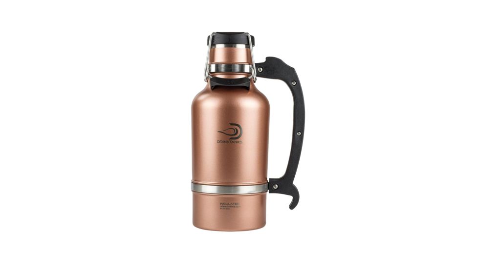 DrinkTanks 64 oz Insulated Growler, Copper 64-COP-G