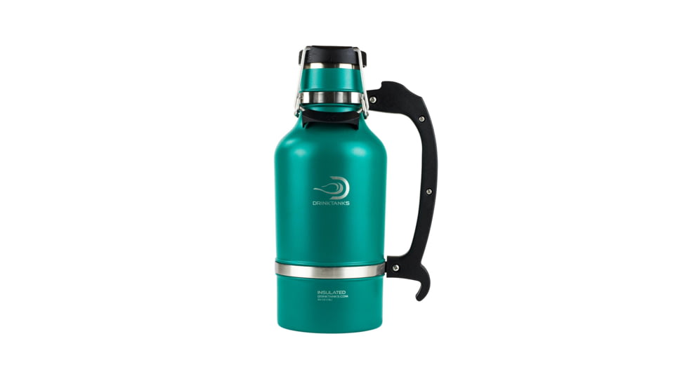 DrinkTanks 64 oz Insulated Growler, Emerald 64-EMD-G