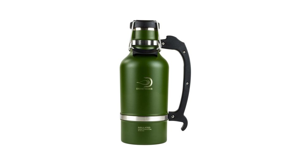 DrinkTanks 64 oz Insulated Growler, Timber 64-TBR-G