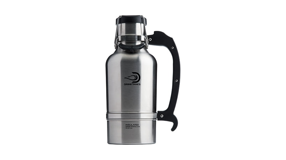 DrinkTanks Classic 64 oz Insulated Growler-Stainless Steel-64 oz
