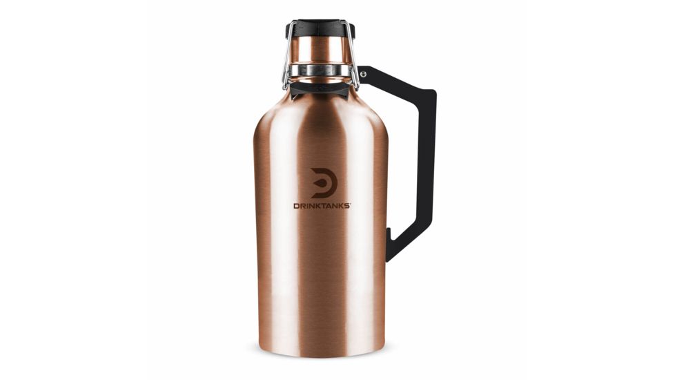DrinkTanks Insulated Growler 2.0, 128oz, Copper, G-2.0-128-COP