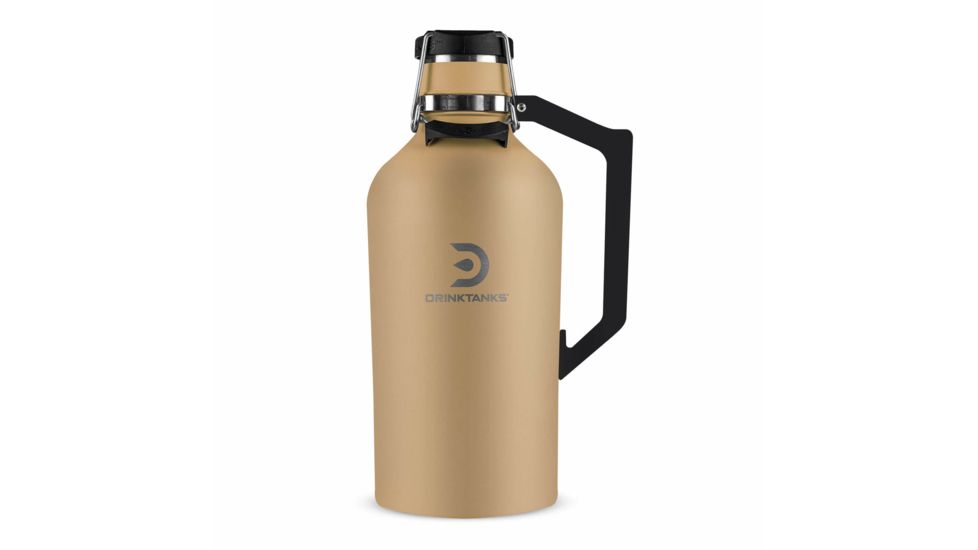 DrinkTanks Insulated Growler 2.0, 128oz, Dune, G-2.0-128-DUN
