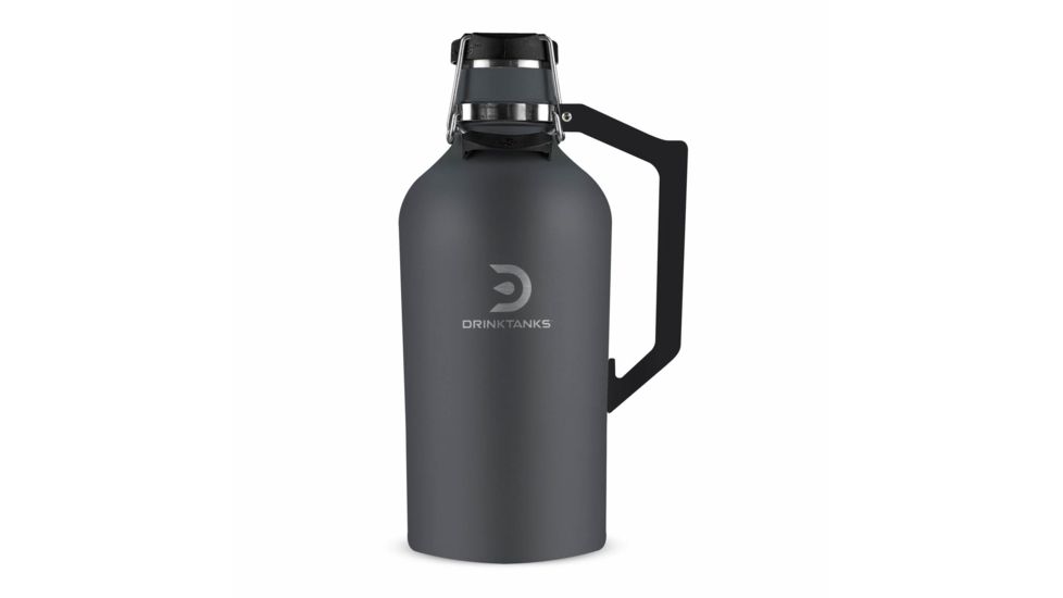 DrinkTanks Insulated Growler 2.0, 128oz, Slate, G-2.0-128-SLA