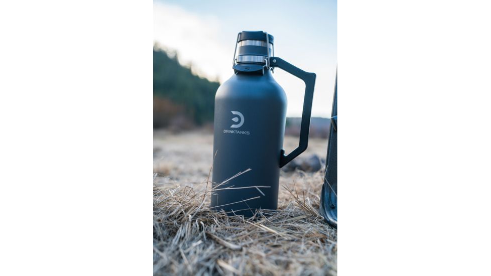 DrinkTanks Insulated Growler 2.0, 128oz, Storm, G-2.0-128-STM