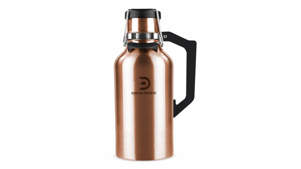 DrinkTanks Insulated Growler 2.0, 64oz, Copper, G-2.0-64-COP