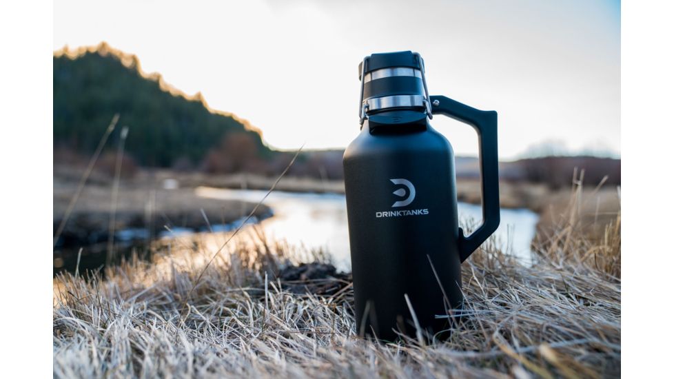 DrinkTanks Insulated Growler 2.0, 64oz, Storm, G-2.0-64-STM