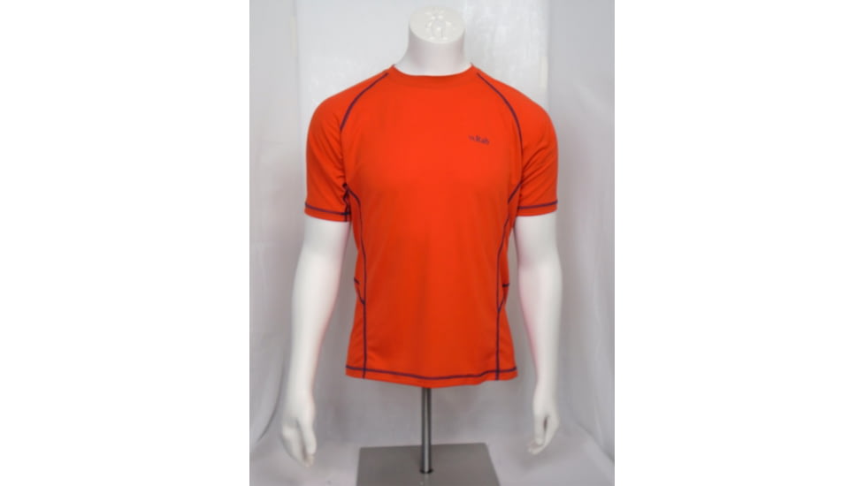 DryFlo 120 Short Sleeve Top - Men's-Firecracker-Large