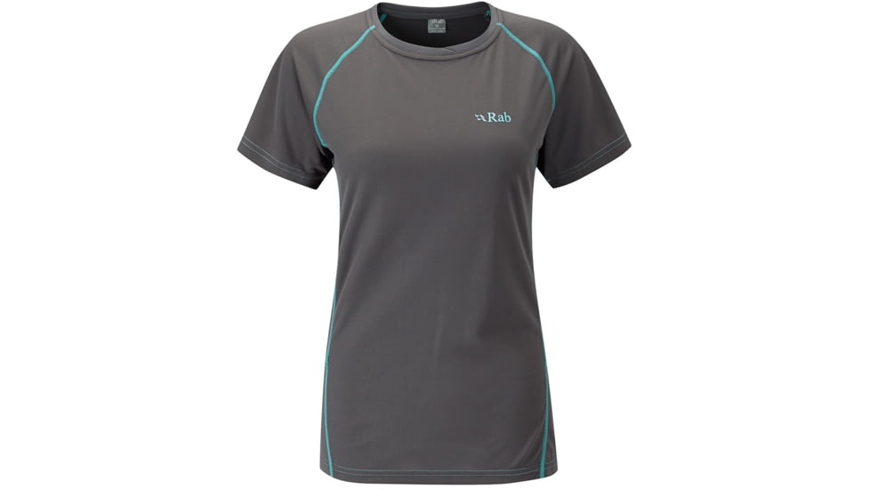 DryFlo 80 Short Sleeve Tee - Women's-Graphene-Large