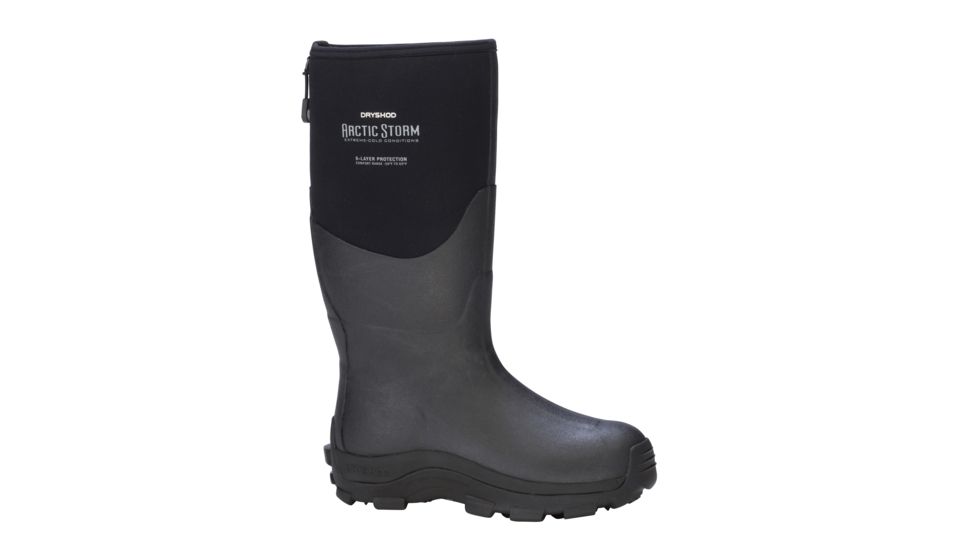 Dryshod Arctic Storm Hi Winter Boot - Men's, Black/Grey, 8 ARS-MH-BK-008